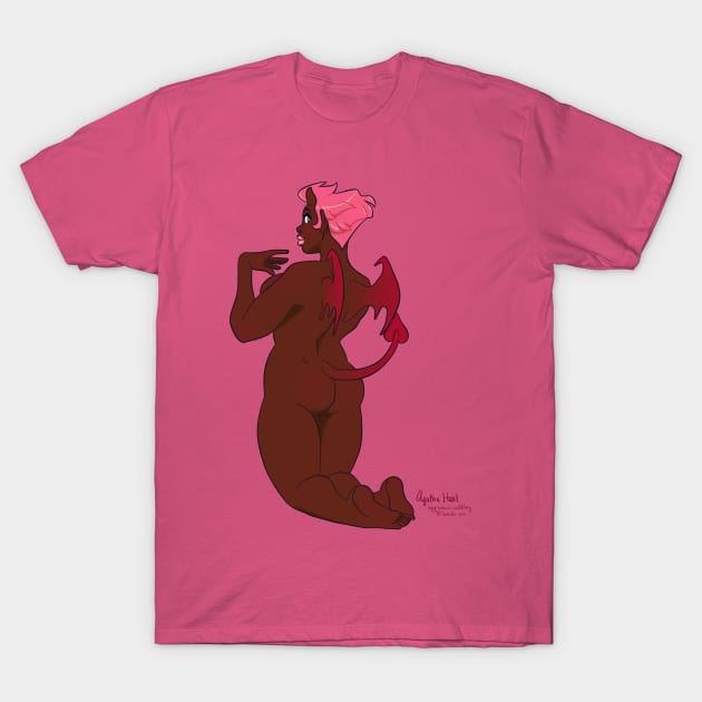 Miss Monster Girl - February Succubus T-Shirt by AgathaHart